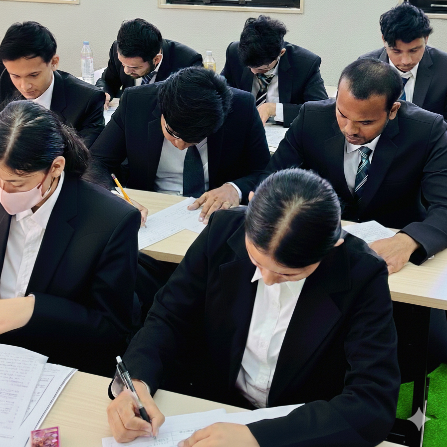 学内での入社試験